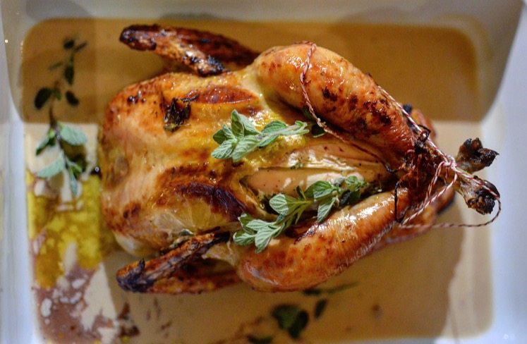 Lemon-Thyme Chicken Roast