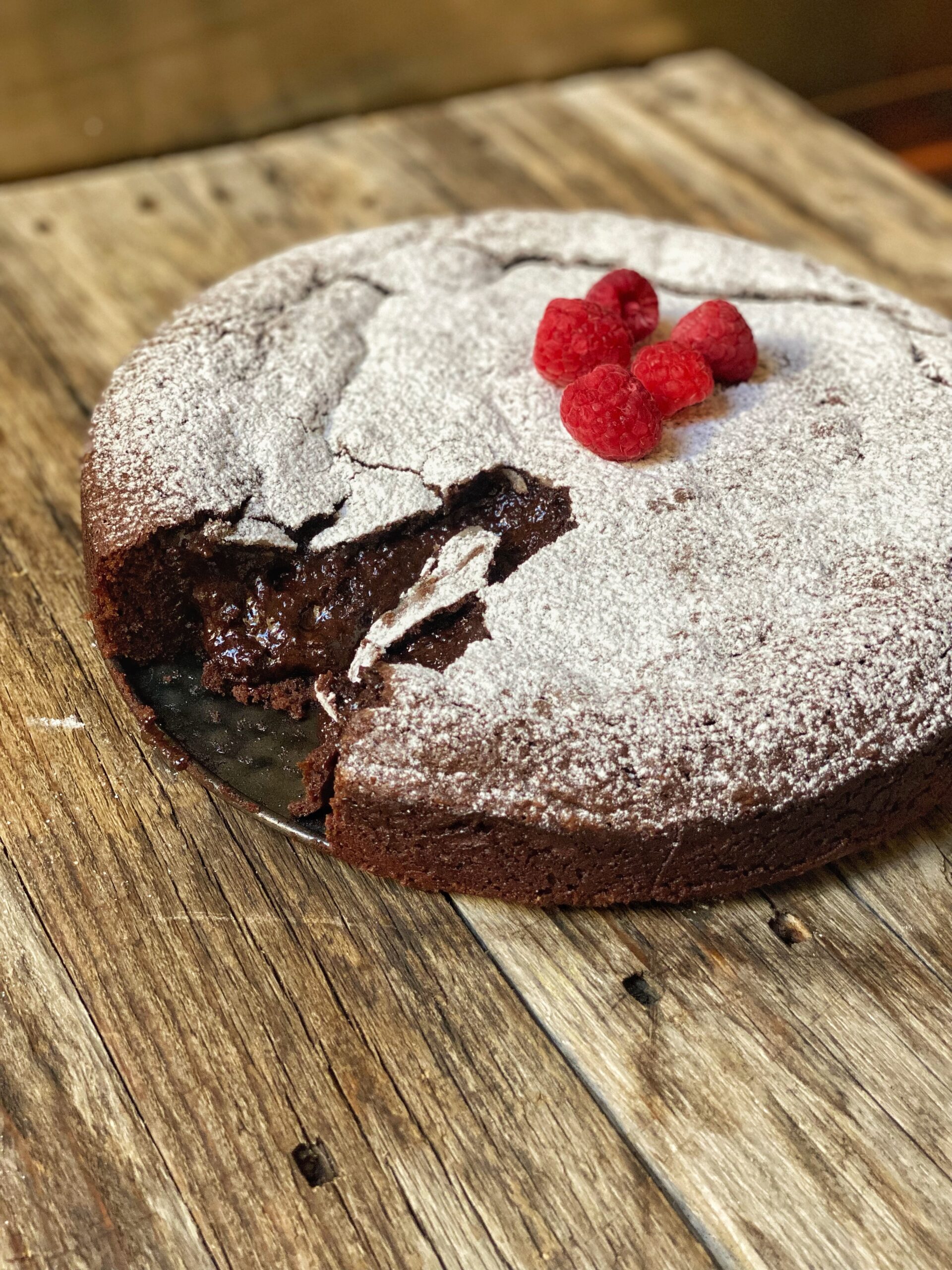 Malou’s Chocolate Fondant Cake